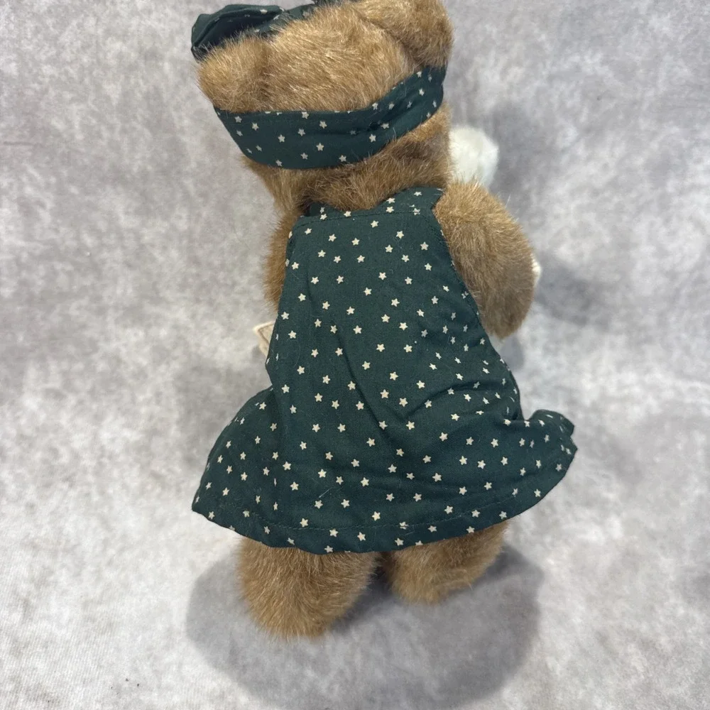 Boyds  Bears Plush Baby Mom Best Dressed  Collection Love Bears All  Green NWT